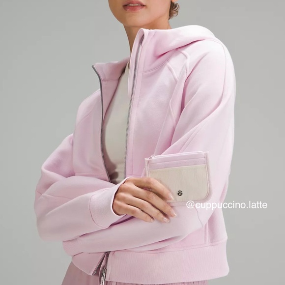 🩷NWT🤍Lululemon True Identity Wallet - Meadowsweet Pink/White Opal - Picture 6 of 7